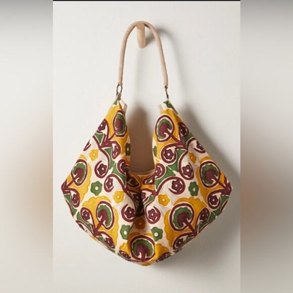 Free People Handbags - Free People Hypnotized Slouchy Tote in Gold Dust